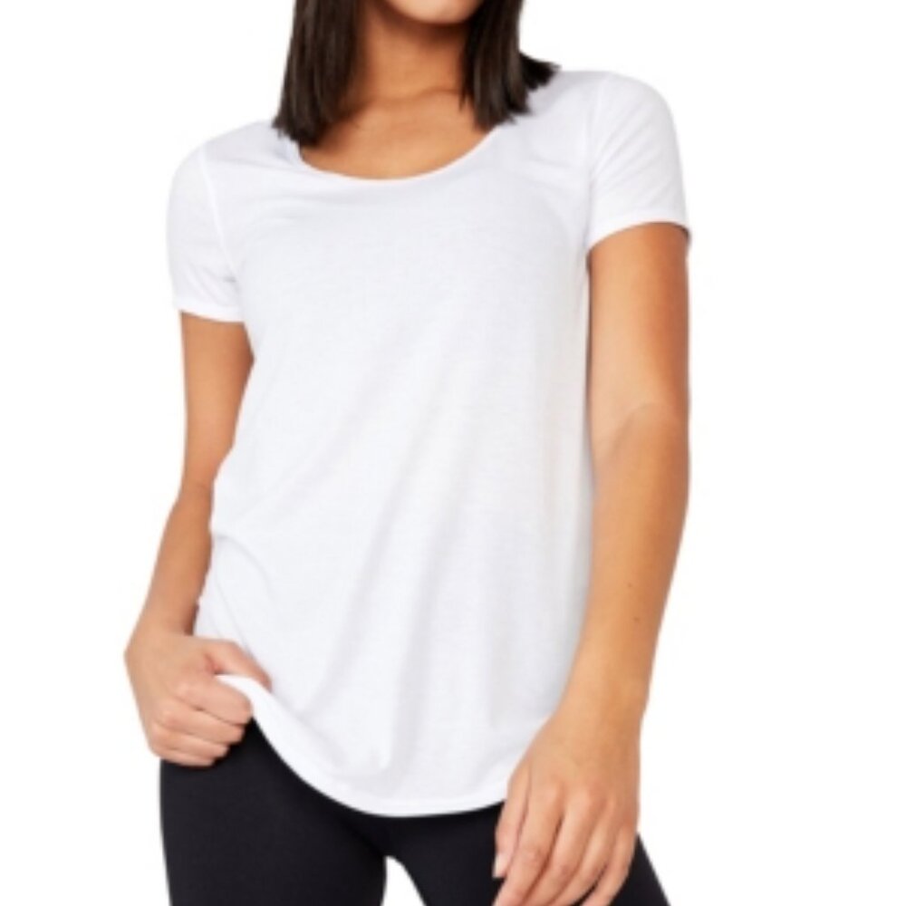 NWT Cotton On Body Women's Crew Neck Gym T-Shirt White Size S $30 6C067